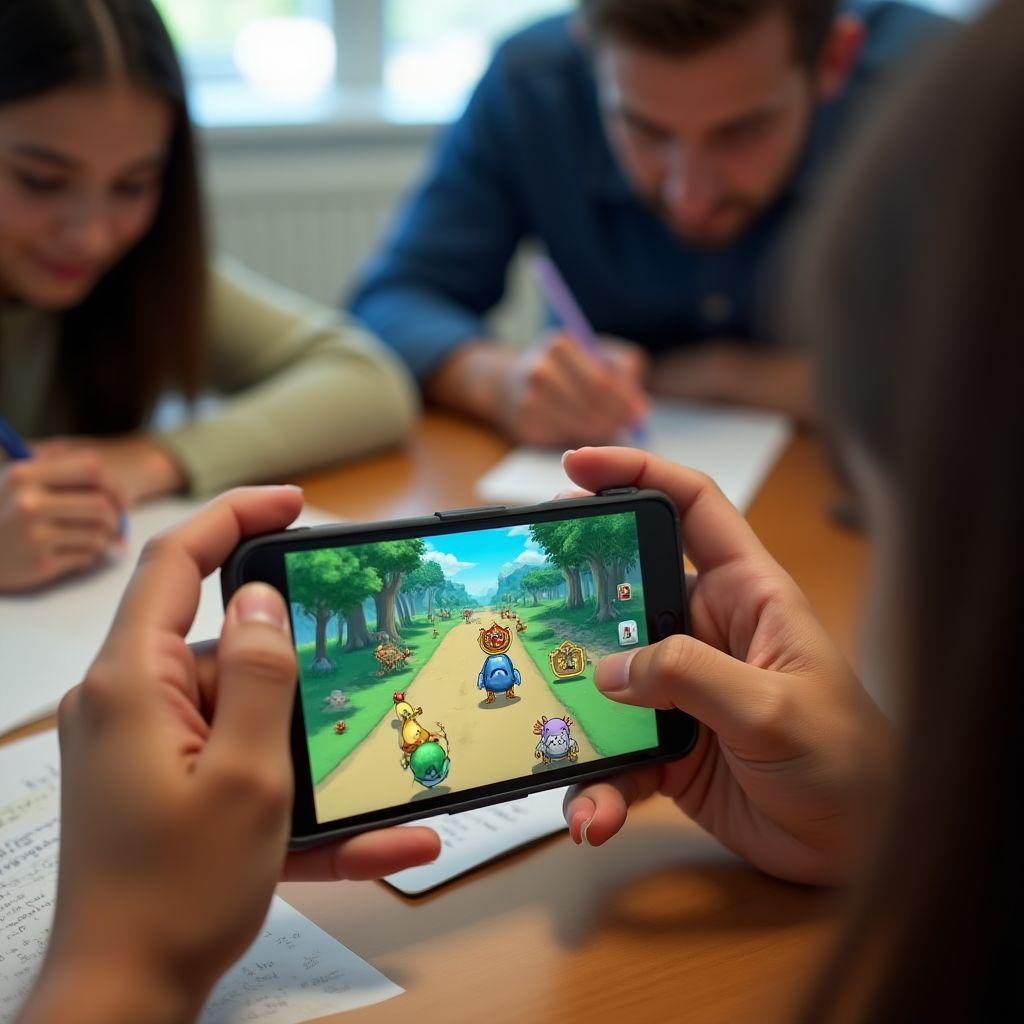 User testing session